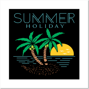 Summer Holiday Posters and Art